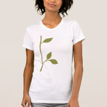 Brindille et feuille t-shirt