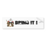 Bring It Hockey Bumper sticker