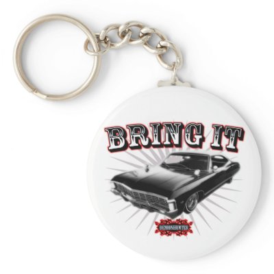 Bring it! key chains by 2DogStudio