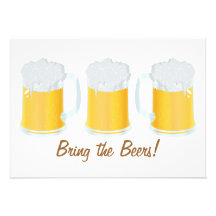 Bring the Beers! Party Invite
