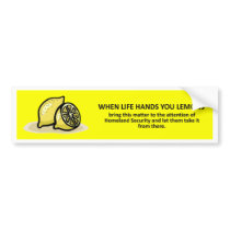 bring-to-the-attention-of-homeland-security bumper stickers