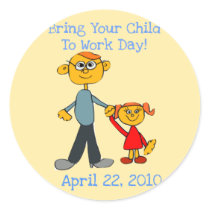 Bring Your Child To Work Day 2010 Stickers