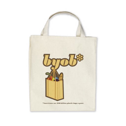 Bring Your Own Bag bag. with factoid