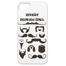 Bringin' Bearded Back Case For The iPhone 5