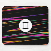 Brins colorés - Gémeaux Tapis De Souris