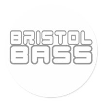 Bristol Bass Round Sticker