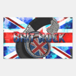 Brit Rock Rectangle Sticker