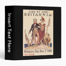 Britannia World War II 3 Ring Binder