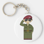 British Army Officer Keychain