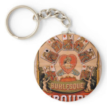 British Blonde Burlesque, 'Troupe' Retro Theatre Keychains