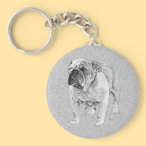 British Bulldog keychains