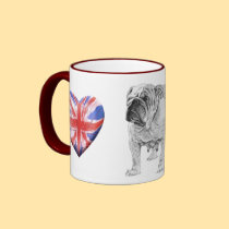 British Bulldog mugs