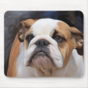British Bulldog puppy mousepads