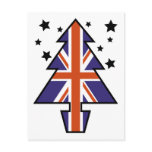 British Christmas Tree Post Cards