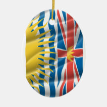 BRITISH COLUMBIA CHRISTMAS ORNAMENTS
