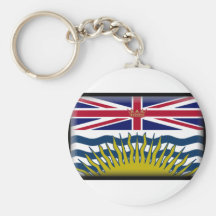 British Columbia Flag Key Chains