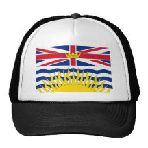 British Columbia Flag Mesh Hat