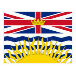 British Columbia Flag Postcard