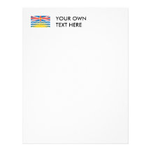 BRITISH COLUMBIA LETTERHEAD DESIGN