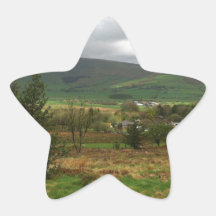 British Countryside Star Stickers