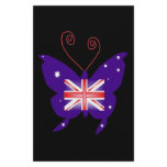 British Diva Butterfly I Personalized Stationery