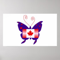 British Diva Butterfly In White I
