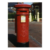 British Edward VII Pillar Box Postcards