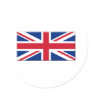 British Flag bevelled Sticker