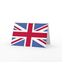 BRITISH FLAG CARDS