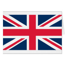 British Flag Card