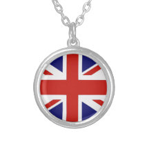 British flag necklace
