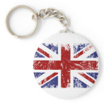 British Flag Punk Grunge Keychain