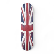 British flag skateboard deck