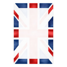 British Flag Stationary Custom Stationery