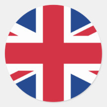British flag sticker
