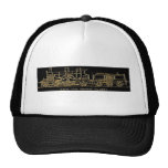 British GWR Steam Train,"The Queen",3041, Black Mesh Hats