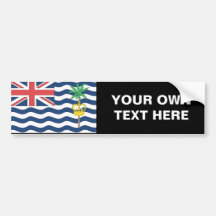 British Indian Ocean Territories Flag Bumper Sticker