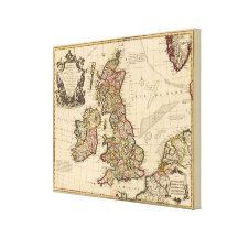 British Islands, England, Ireland Gallery Wrap Canvas