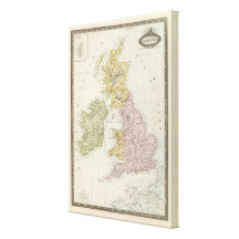 British Isles Canvas Print