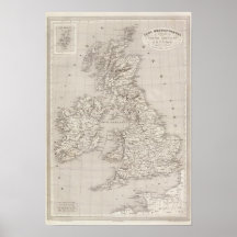 British Isles Poster