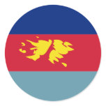 British joint forces   Falkland Island, United Kin Round Stickers