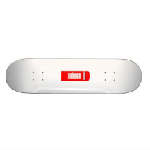 British Phone Booth Skateboard