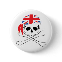 British Pirate Pin