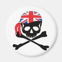 British Pirate Magnets
