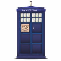 British Police Box Photo Sculpture