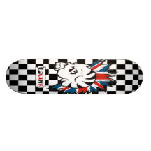 British punk Skateboard