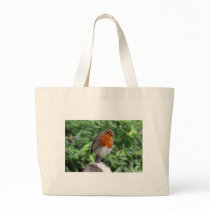 British Robin Canvas Bags
