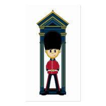 British Royal Guard Bookmark Business Card