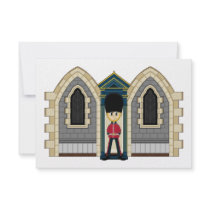 British Royal Guard RSVP Card Custom Invite
