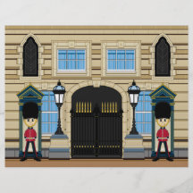 British Royal Palace Guards Flyer